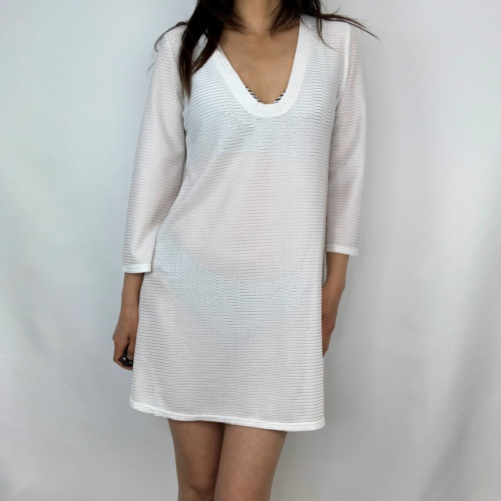 Jordan Taylor Mesh Swim Cover Up